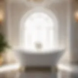 Elegant Bathtub Jet Covering Elegant Bathtub Jet Covering