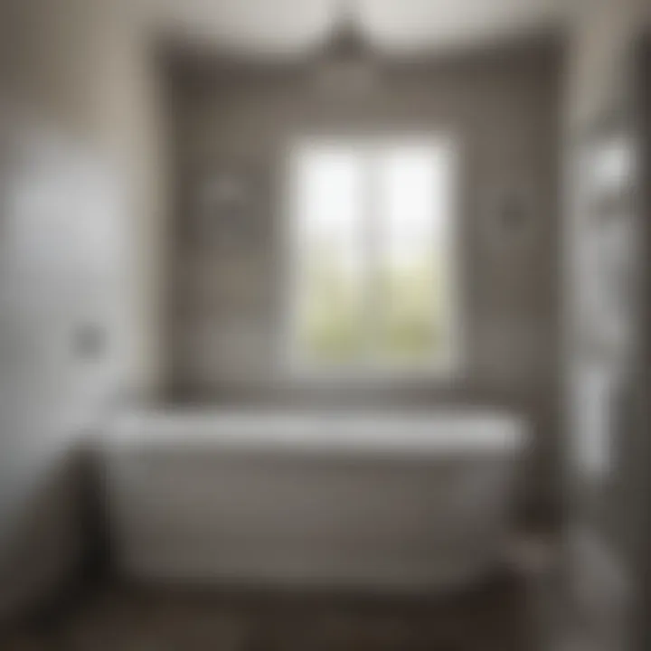 Detailed Installation of a Walk-In Bathtub Installation process of a walk-in bathtub with attention to detail