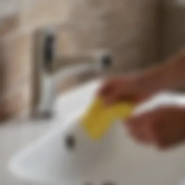 Sealant Application Technique Installing new sink drain with proper sealant application