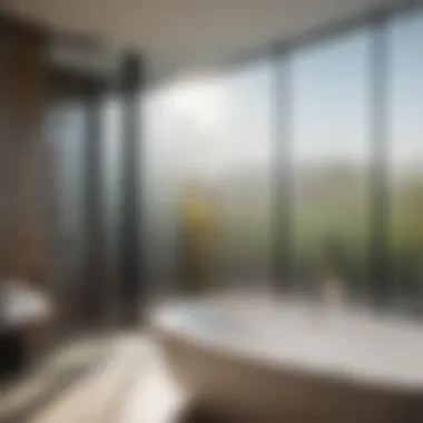 Installation process of static cling window film