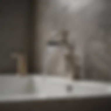 Installation Techniques for Waterfall Faucets Installation of a bathroom waterfall faucet with plumbing tools nearby