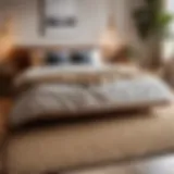 Organic Jute Rug in Bedroom Decor