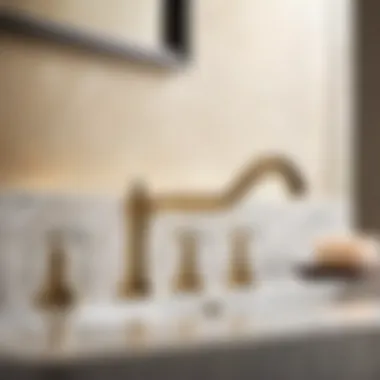 Luxurious Kallista Bathroom Faucet in Elegant Setting