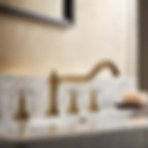 Luxurious Kallista Bathroom Faucet in Elegant Setting