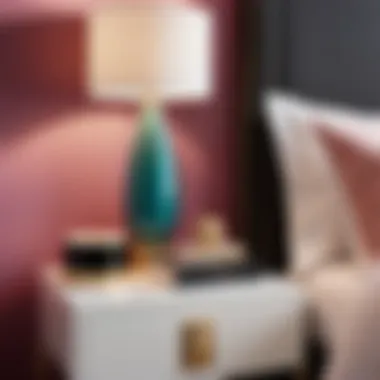 Sleek Nightstand Accents for a Kate Spade Look Chic Nightstand Decor in Kate Spade Style