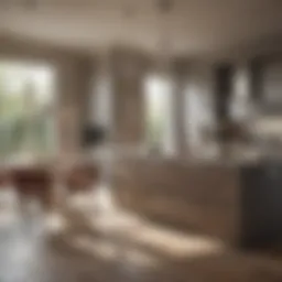 Sophisticated kitchen design featuring KBC fixtures