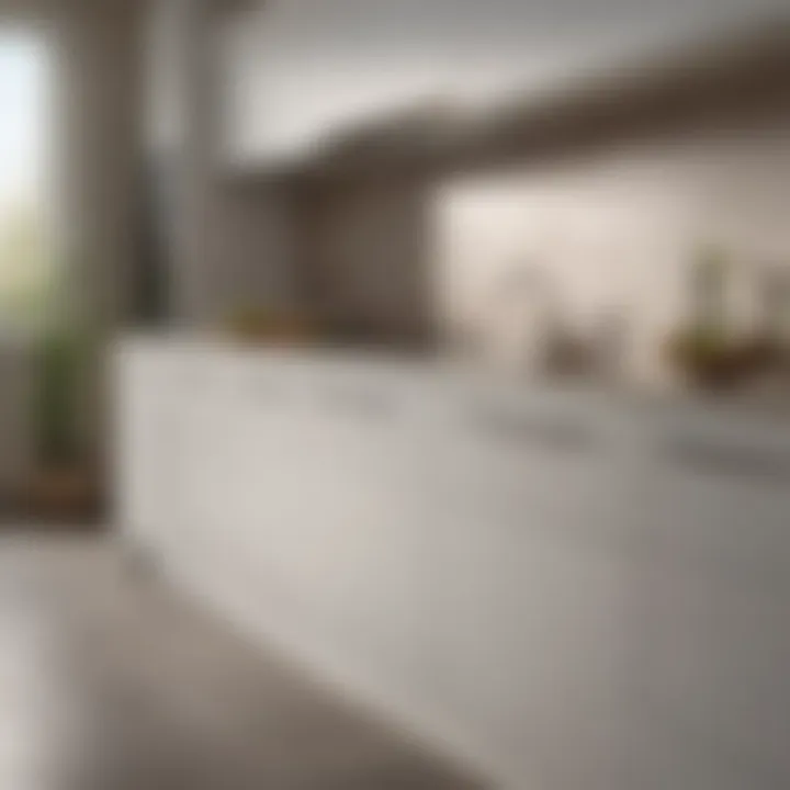 Close-up of KBC's innovative material choices