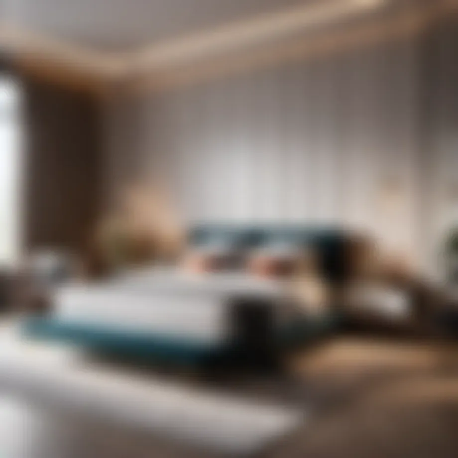 Sleek and Modern Bedroom Setting