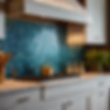 Stylish Kitchen Backsplash with Mosaic Tiles
