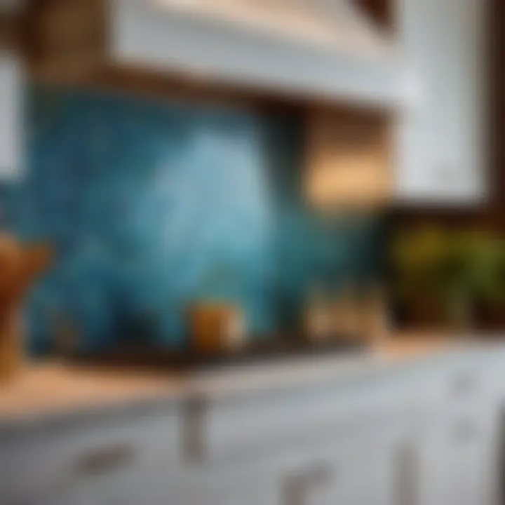 Stylish Kitchen Backsplash with Mosaic Tiles