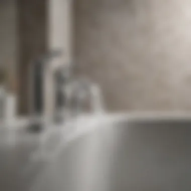 Sophisticated Design of Kohler Bathtub Faucets Elegant Kohler bathtub faucet showcasing sleek design and polished finish