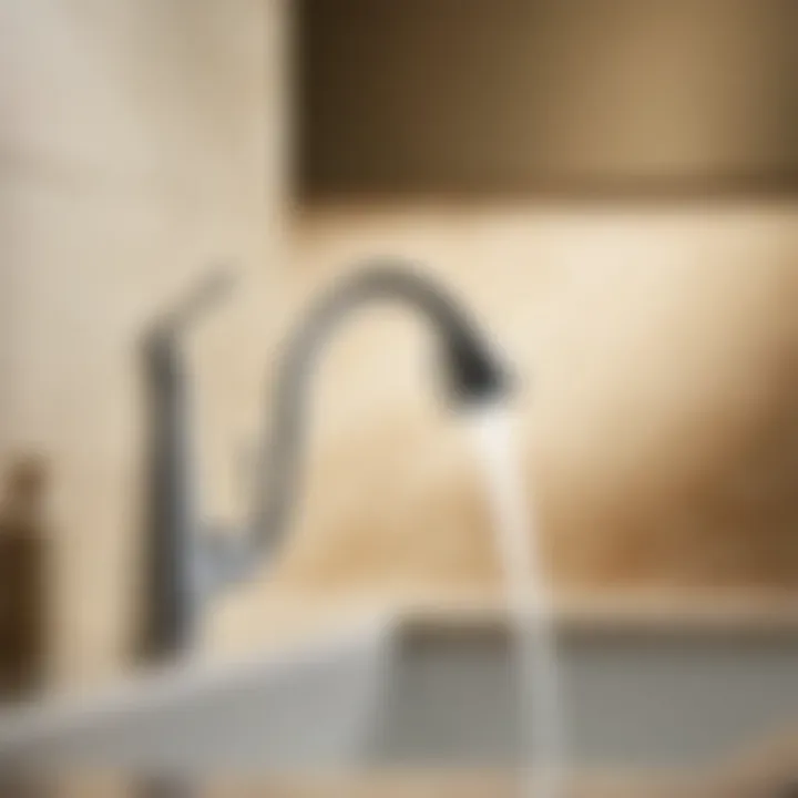 Kohler Pull-Down Bathroom Faucet with Innovative Spray Options