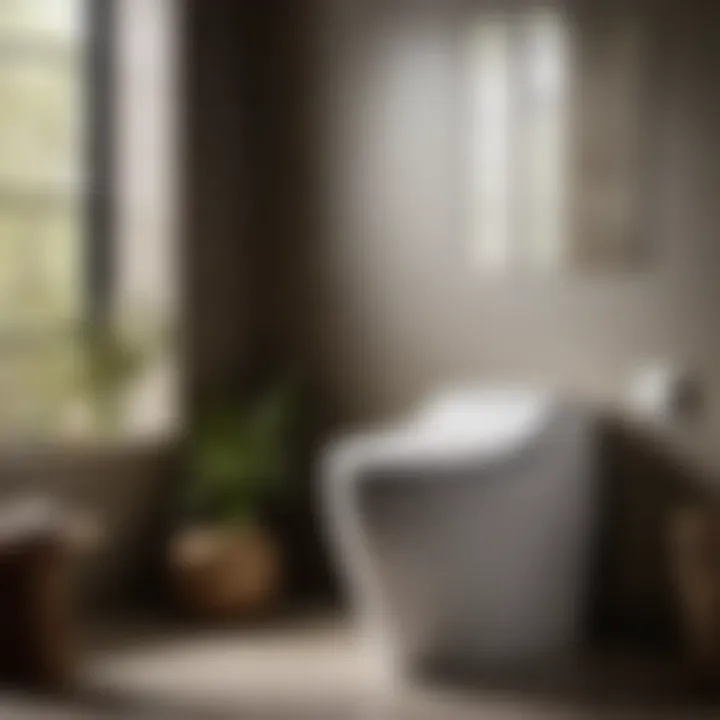 Sleek Kohler Toilet with Smart Technology