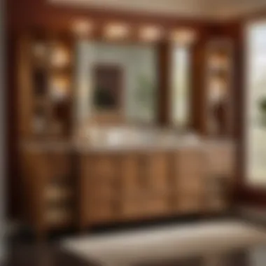 Versatile Storage Solutions Ample Storage Options of KraftMaid 60-Inch Bathroom Vanity