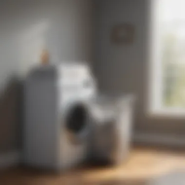 Compact Solutions for Limited Space Compact laundry hamper ideal for small spaces