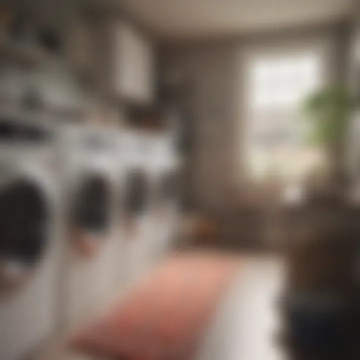 Effective Laundry Management in a Dorm Room Organized dorm room with effective laundry management