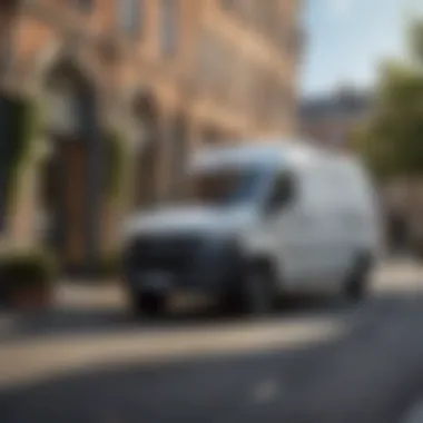 Laundry Service Delivery Van