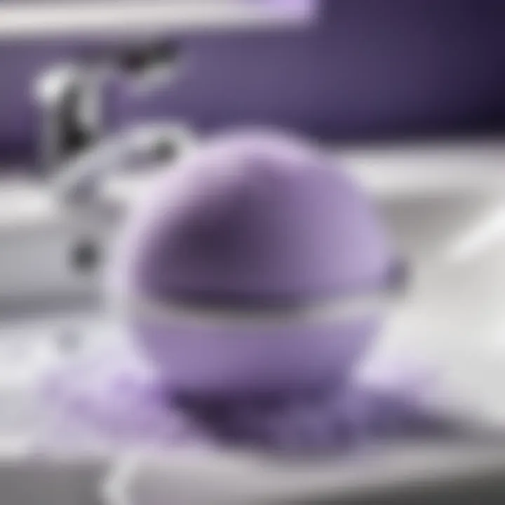 Lavender-infused Bath Bomb Bliss Lavender-infused Bath Bomb Bliss
