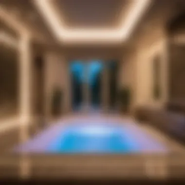 Spa-Like Ambiance with LED Lighting in 72-Inch Alcove Bathtub Sophisticated 72-inch alcove bathtub with integrated LED lighting for a spa-like ambiance
