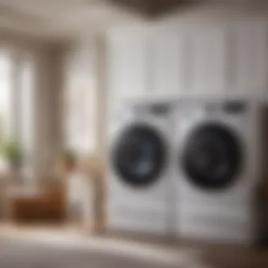 Smart technology integration in LG laundry suite
