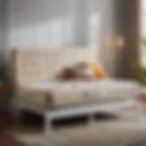 Luxurious Comfort of Liberty Futon Mattress in Bedroom Setting
