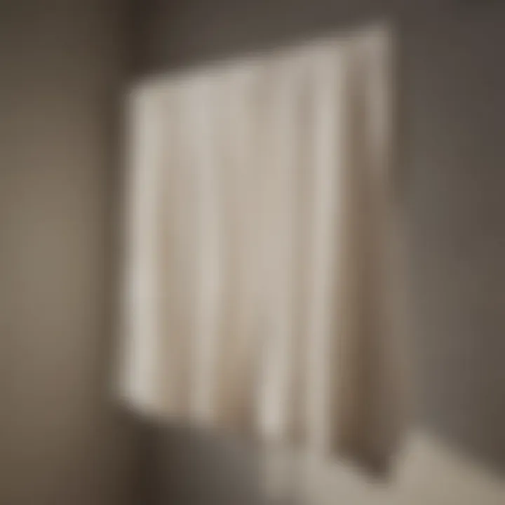 Close-up of bleached linens hanging to dry in the sun