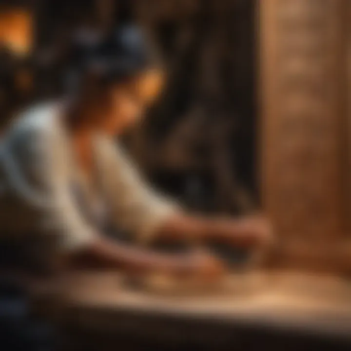 Lombok Vanity Artisan at Work