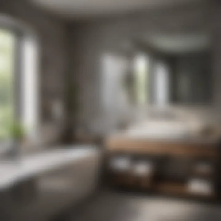 Modern Bathroom Layout Ideas from Lowes