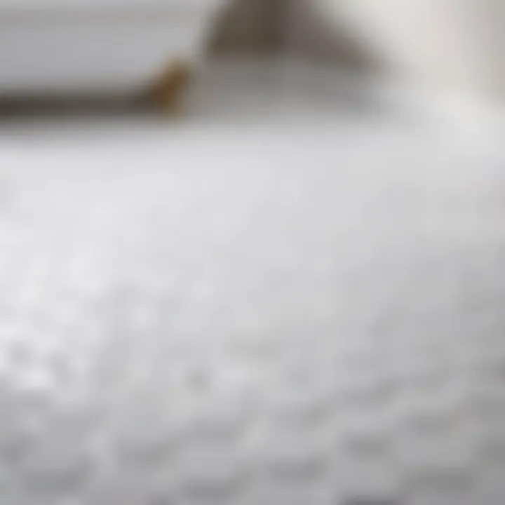 Modern Hexagon White Bathroom Floor Tile Minimalist white hexagon bathroom floor tile arrangement