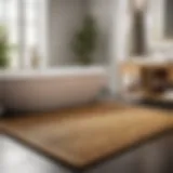 Luxurious Bamboo Bath Mat Clearance