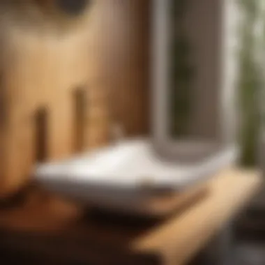 Luxurious Bamboo Sink Finish