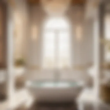 Luxurious Bathing Experience with a Bath Tray
