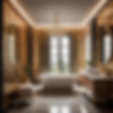 Opulent Finishes Redefining Bathroom Elegance Luxurious Bathroom Panel Finishes