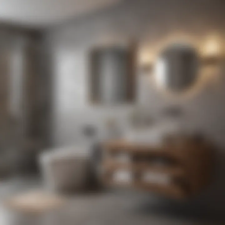 Elegant Transformation with Modern Fixtures Luxurious bathroom renovation with modern fixtures