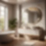 Luxurious Bathroom with Satin Sheen Walls