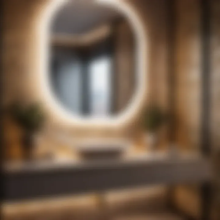 Luxurious bathroom sink with ample depth