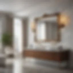 Luxurious 102-Inch Bathroom Vanity Design