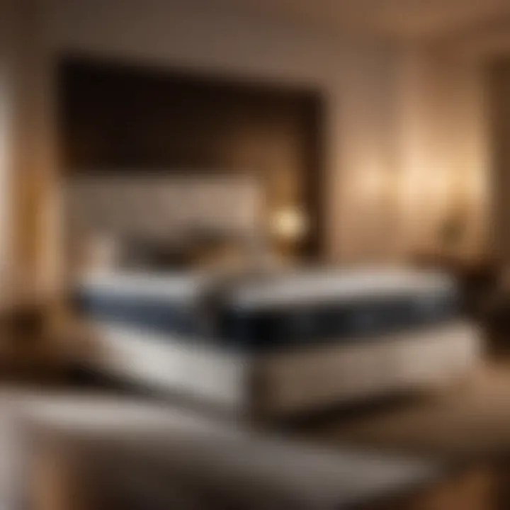 Restful Sleep Experience with Angel Bed Mattress Luxurious bedroom setting with Angel Bed mattress for a restful sleep experience