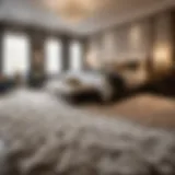 Opulent Carpet Texture in Bedroom Luxurious carpet texture in bedroom