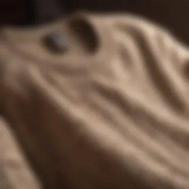 Luxurious cashmere sweater