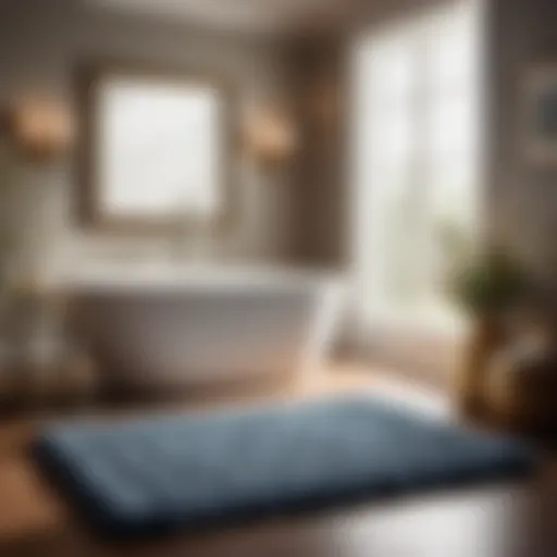 Luxurious Chenille Bath Rug