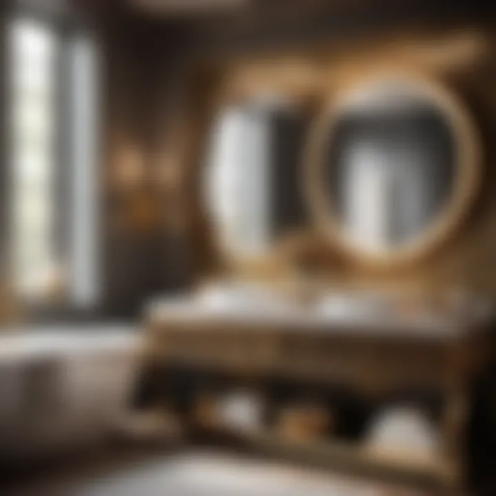 Sumptuous Design Elements Luxurious Details Vanity
