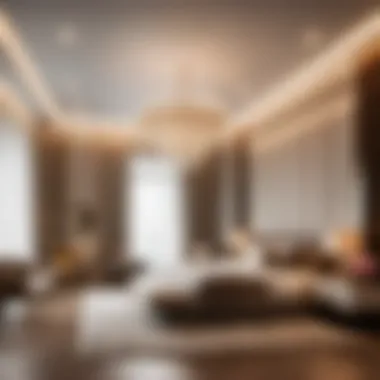 Luxurious dual master bedrooms with contemporary design