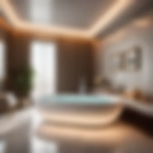 Luxurious Empava Acrylic Alcove Whirlpool Bathtub