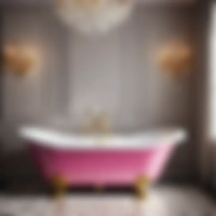 Opulence in Enamel Clawfoot Tubs Luxurious Enamel Clawfoot Bathtub