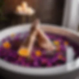 Luxurious Foot Bath with Aromatherapy Oils