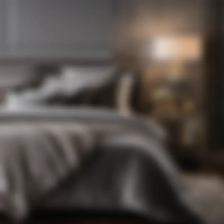 Luxurious Gray Velvet