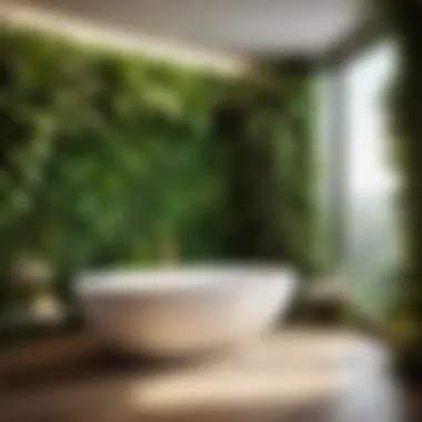 Elevating with Greenery Luxurious Greenery Wallpaper