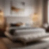 Luxurious King Size Platform Bed
