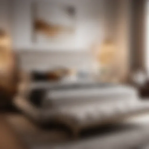 Luxurious King Size Platform Bed